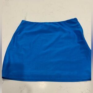 Royal Blue Mini Skirt